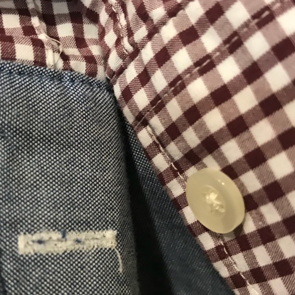 Penguin | Men | L | Checkered Shirt | Red & White - Picture 4 of 7